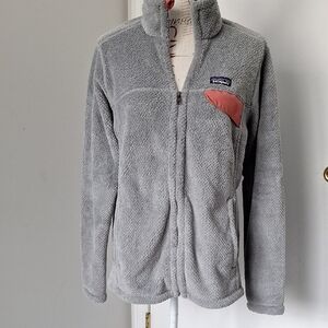 Patagonia Full Zip Fleece Jacket Size L EUC